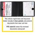 CANOPUS Car Registration and Insurance Holder, Car Document Holder, Vehicle Registration and Insurance Card Holder, Wallet for Auto, Trailer, Motorcycle, Truck, Vehicle Paperwork Organizer (2 Pack)